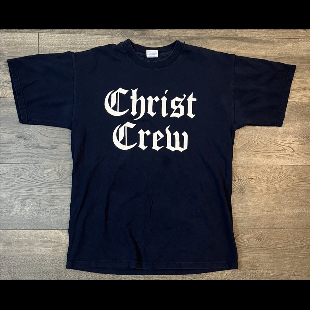 Vintage Y2K Jesus Christ “Christ Crew” Tee